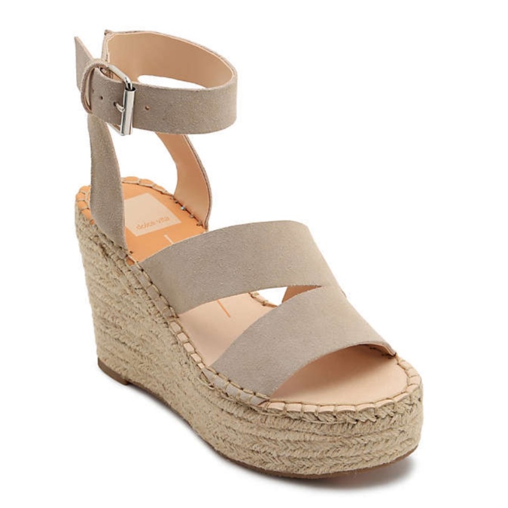 Dolce Vita beige Shayla Wedge Sandal